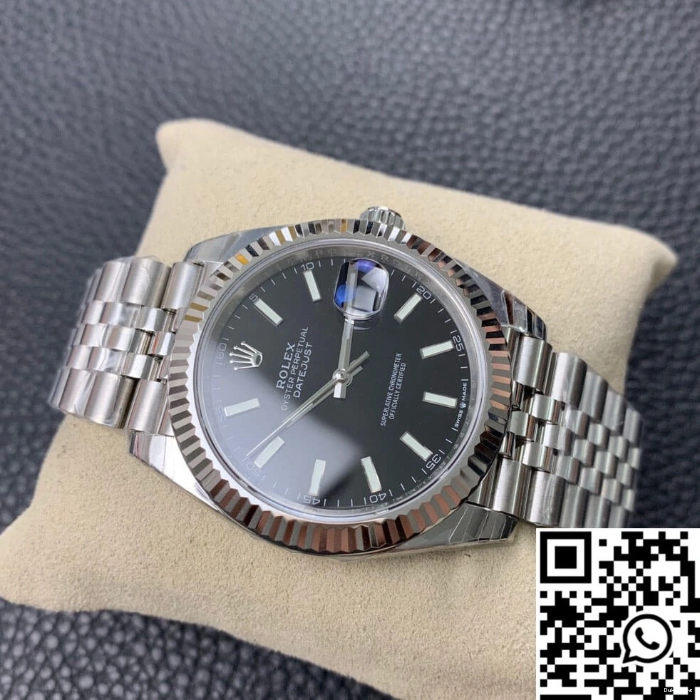 EW Factory Black Dial Datejust M126334-0018 Rolex 0220